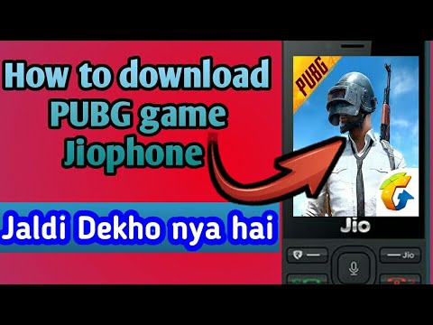 how to download pubg game in jio phone